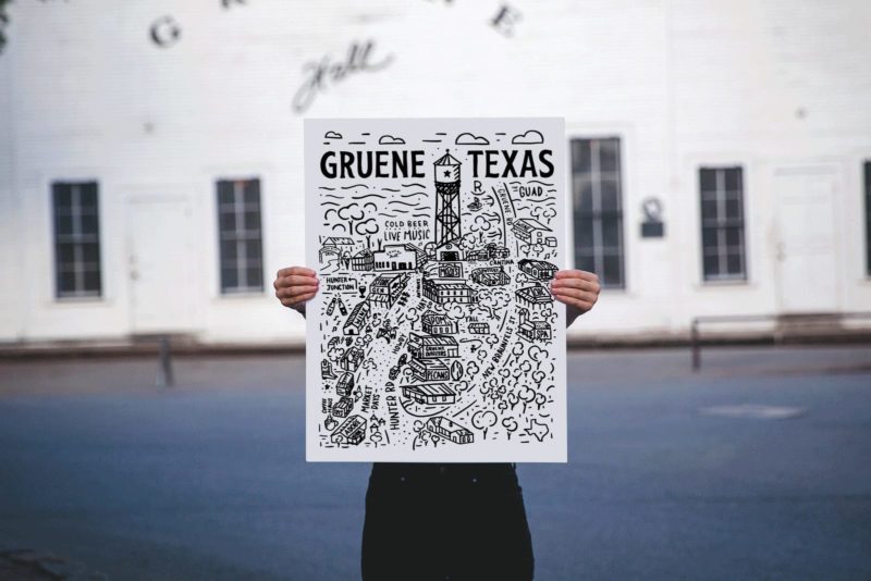Gruene Texas Poster